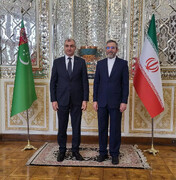 محادثات بين نائب وزير الخارجية الايراني ونظيره التركمانستاني