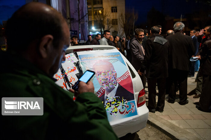 غوغای انتخاباتی در مازندران/ مردم تا خاموشی ستارگان بیدار بود +فیلم