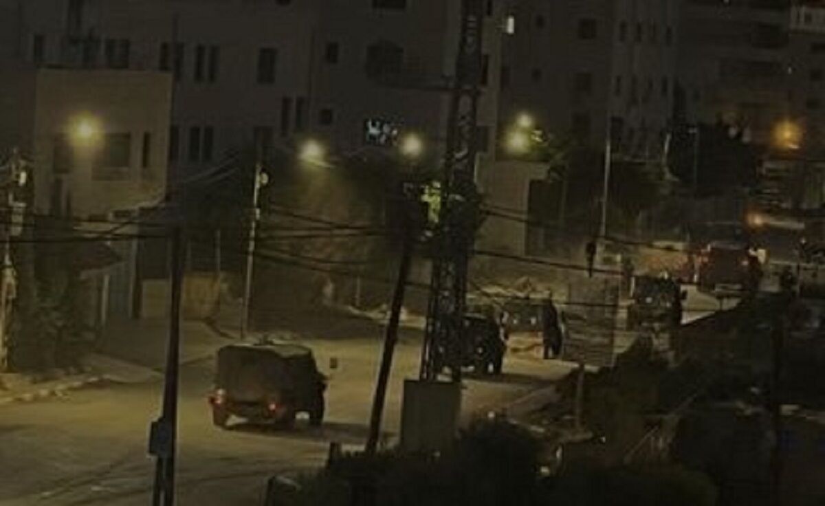 یورش نظامیان صهیونیست به نابلس در کرانه باختری