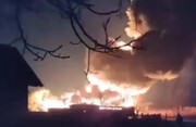 اوکراین مدعی سقوط هواپیمای آواکس A-۵۰ روسیه در شرق دریای آزوف شد + فیلم