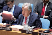 دبیرکل سازمان ملل: زمان صلح عادلانه در اوکراین فرا رسیده است