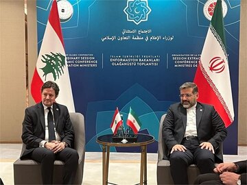 وزیر فرهنگ با وزیر ارتباطات لبنان دیدار کرد/ محکومیت اقدامات رژیم صهیونیستی