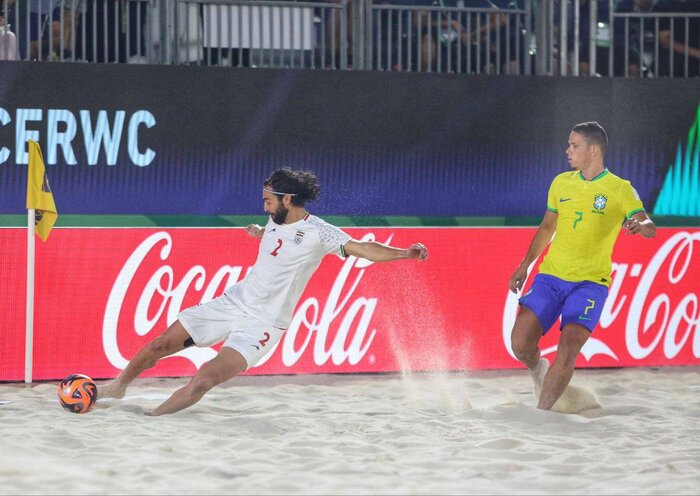 شگفتیسازی ساحلیبازان ایران تکمیل نشد؛ صعود برزیل به فینال با کامبک لحظات پایانی