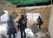 هیات سازمان ملل از وضعیت وخیم بیمارستان الامل در جنوب غزه بازدید کرد