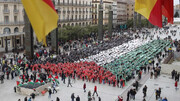 El pueblo de España se manifiesta en protesta por crímenes de Israel en Gaza