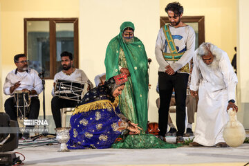 Festival del agua y sonido en el sur de Irán