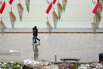 Nevadas en Isfahán