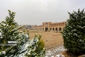 Nevadas en Isfahán