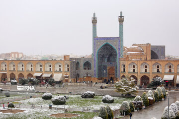 Nevadas en Isfahán