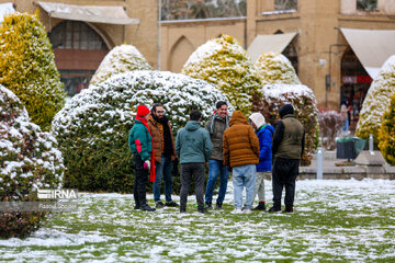 Nevadas en Isfahán