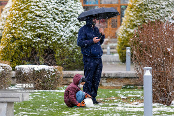 Nevadas en Isfahán