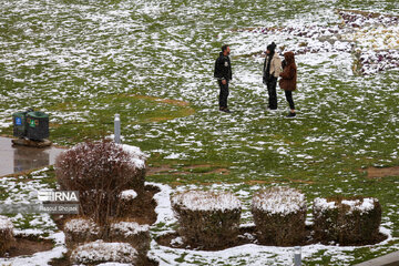 Nevadas en Isfahán