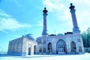 تهرانی‌ها در مسجد جامع خرمشهر رای می‌دهند