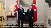 دیدار وزرای خارجه ترکیه و انگلستان در لندن