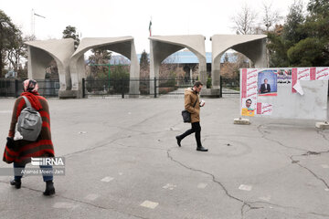 Campagne pour les élections législatives à Téhéran 