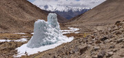 یخچال مصنوعی راه گریز از بحران کم آبی و خشکسالی در آسیای مرکزی