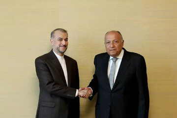 Les ministres des Affaires étrangères Iran-Égypte se sont rencontrés à Genève