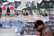 واپسین ساعات مهلت تبلیغات انتخاباتی و تلاش نامزدها در هوای برفی استان مرکزی