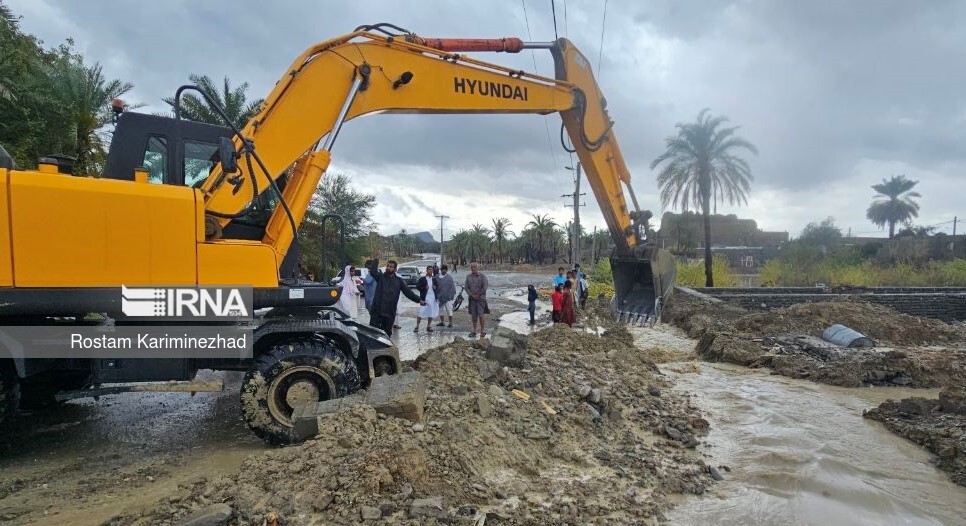 باران و سیلاب سه هزار و ۷۰۰ میلیارد ریال خسارت به نیکشهر وارد کرد