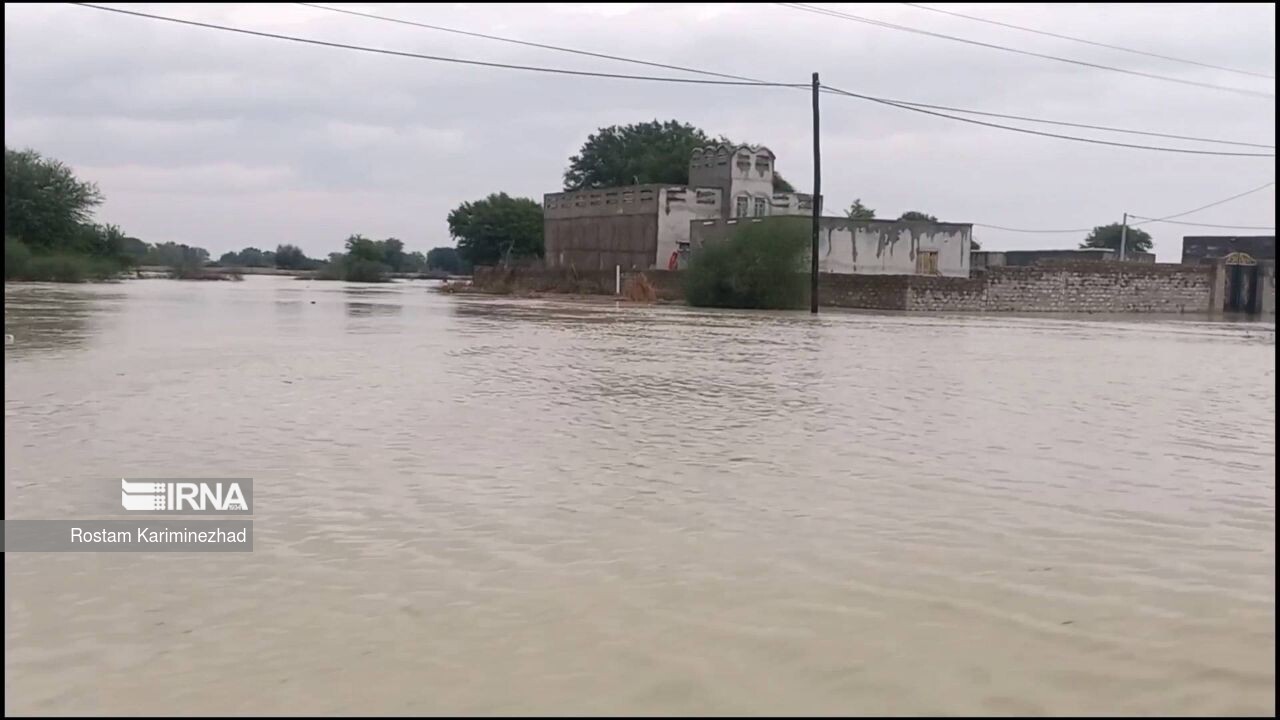 همچنان ۲۲ مسیر ارتباطی در جنوب سیستان و بلوچستان بسته است