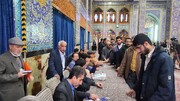 فیلم/ جلوه‌ای دیگر از حضور دشمن‌شکن یزدی‎‌ها در پای صندوق‌های رای