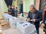 فیلم/ حضور مردم آبادان پای صندوق‌های اخذ رای