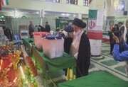 نایب رئیس مجلس خبرگان رهبری رای خود را در بوشهر به صندوق انداخت