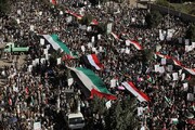 Miles de yemeníes se manifiestan en apoyo al pueblo palestino en Gaza