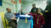 فیلم| صف طولانی رای‌دهندگان در مینودشت