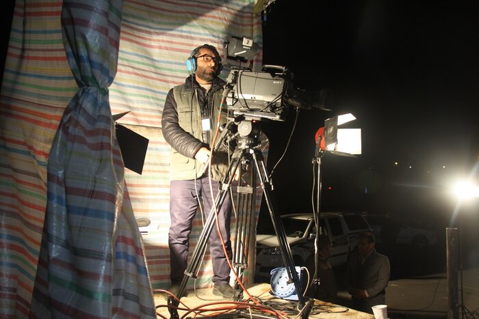 حضور شبانه مردم مهاباد در پای صندوق ‌های رای + فیلم