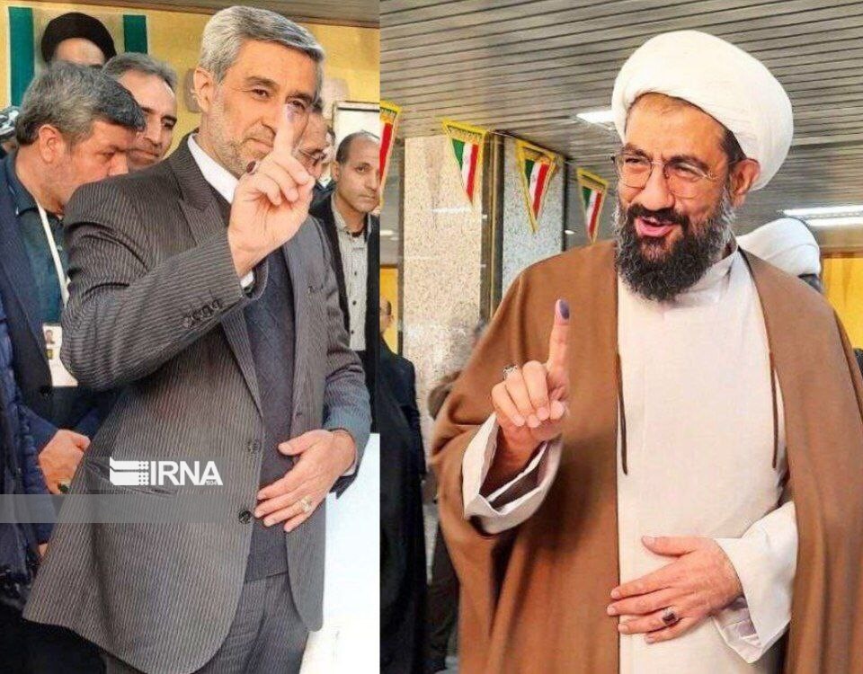 امام جمعه و استاندار همدان آرای خود را به صندوق انداختند