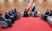ایران و عراق کی سرحد پر دہشت گردوں کے خلاف جنگ کے لئے دونوں ملکوں کا تعاون ضروری، صدر رئيسی