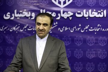 استاندار چهارمحال و بختیاری از حضور حماسی مردم در پای صندوق‌های رای تقدیر کرد