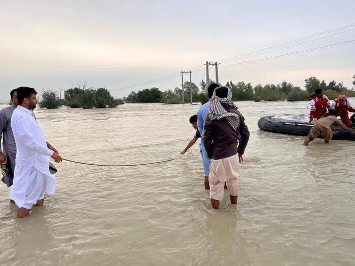 Sixteen counties hit by flood in southeastern Iranian province