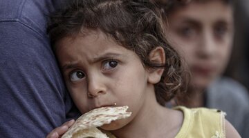 یونیسف: کودکان فلسطینی در غزه در آستانه مرگ هستند