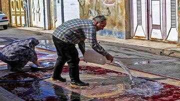 آب و فاضلاب اردبیل مردم را به مدیریت مصرف آب در خانه‌تکانی دعوت کرد