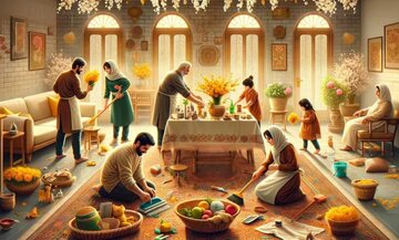 «خانه‌تکانی»؛ فرصتی برای نزدیکی و تقویت پیوندهای خانوادگی