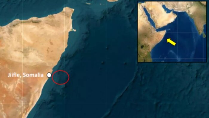 ربوده شدن قایق ماهیگیری در آب‌های ساحلی سومالی