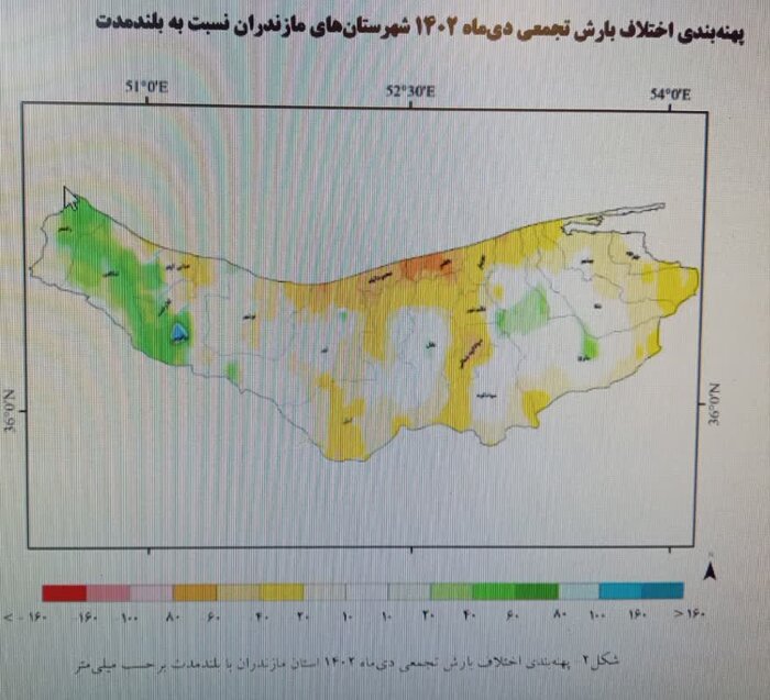 پیش‌روی غول خشکسالی در مازندران