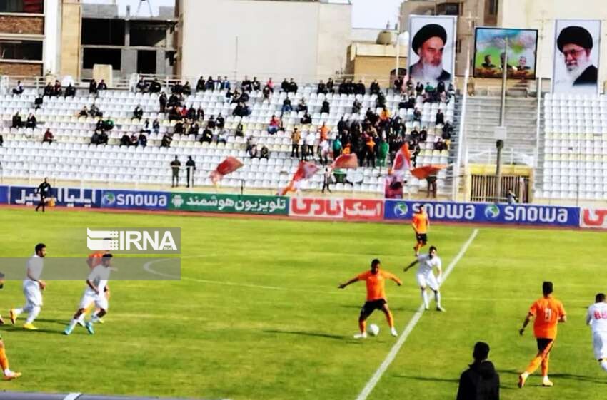 شهر راز شیراز و مس سونگون تبریز در لیگ دسته یک فوتبال مساوی شدند