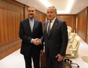 دیدار وزرای خارجه ایران و تاجیکستان در جده