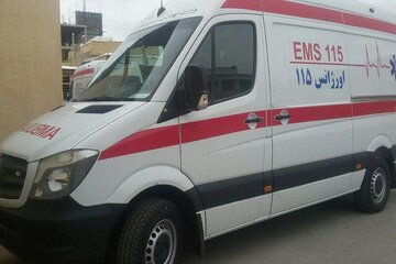خانواده شهیدی که آمبولانس به بیمارستان لامرد هدیه کرد
