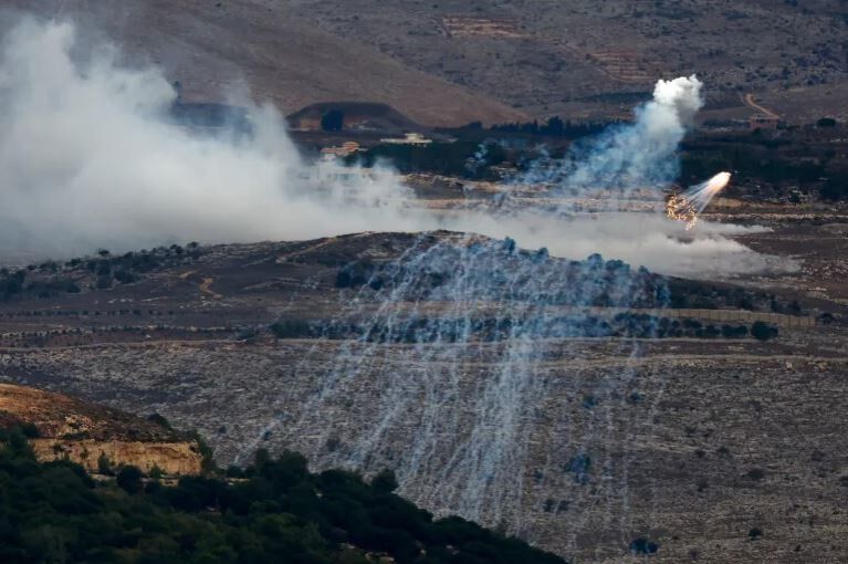 تل آویو با سلاح ممنوعه فسفری اراضی زراعی لبنان را نابود می‌کند