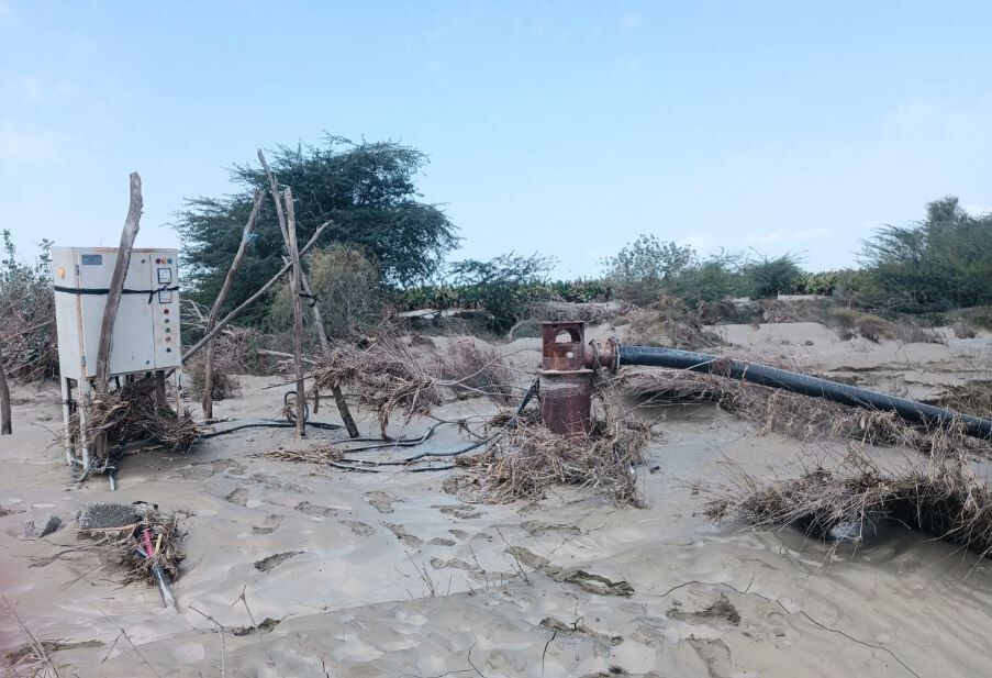 سیلاب هفت هزار میلیارد ریال به بخش کشاورزی سیستان و بلوچستان خسارت زد