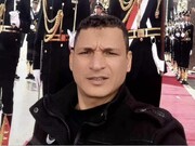 افسر مصری که با اهتزاز پرچم فلسطین تحسین همگان را برانگیخت