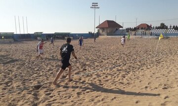 مرحله نهایی زیرگروه لیگ دسته اول فوتبال ساحلی در گناوه آغاز شد