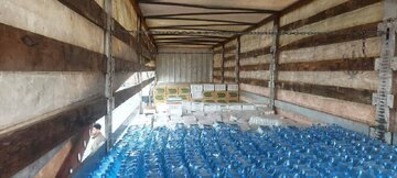 ارسال اقلام غذایی و آب از اردبیل به مناطق سیل زده سیستان و بلوچستان