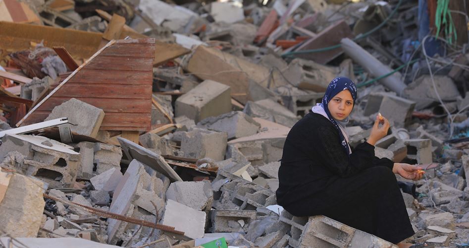 حماس: معاناة المرأة الفلسطينية وصمة عار على جبين البشرية