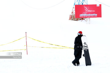 Competiciones de snowboard en la estación de Dizin