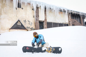 Competiciones de snowboard en la estación de Dizin